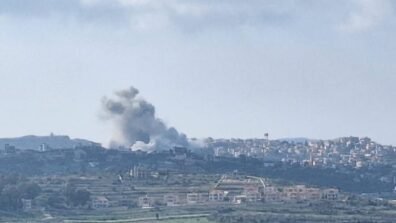 بالفيديو: غارة إسرائيلية تستهدف بلدة عيتا الشعب