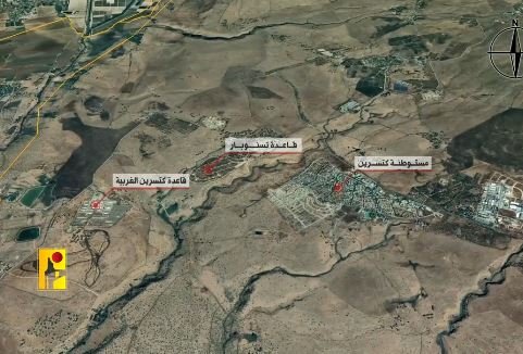 بالفيديو: استهداف قاعدة “تسنوبار 651” في الجولان السوري