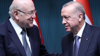 أردوغان وميقاتي: مستعدون لمواجهة محاولات زعزعة استقرار المنطقة