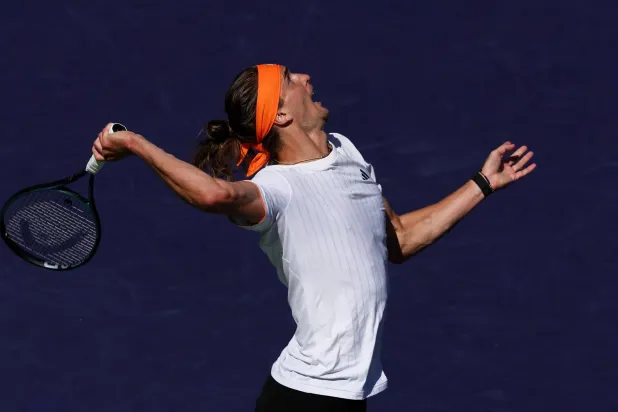 «دورة إنديان ويلز»: زفيريف يجتاز عقبة ناكاشيما بصعوبة