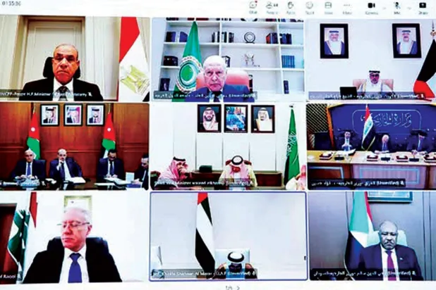 «وزاري» عربي يؤيد خيار الرد على إيران