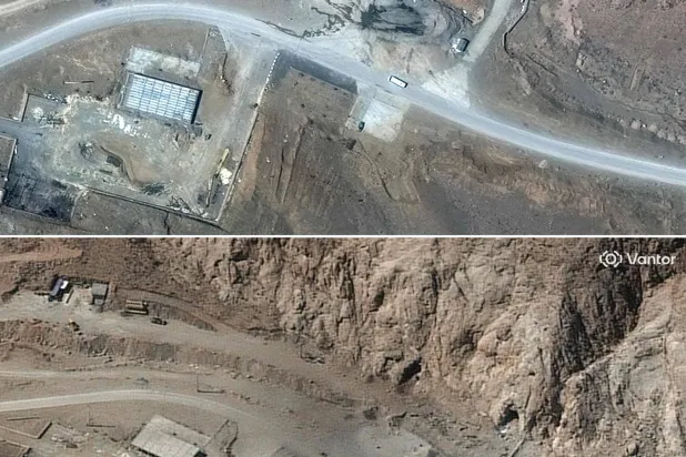 صور أقمار اصطناعية تكشف أضراراً بمواقع إيرانية جراء ضربات إسرائيلية أميركية