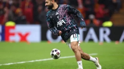 صلاح يصبح الأكثر مشاركة أوروبياً في تاريخ ليفربول
