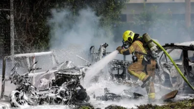 إيران تعلن تنفيذ غارات بمُسيَّرات على إسرائيل استهدفت إحداها وحدة للشرطة