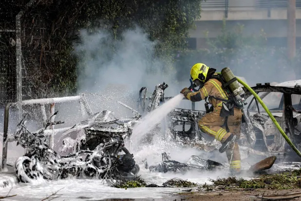 إيران تعلن تنفيذ غارات بمُسيَّرات على إسرائيل استهدفت إحداها وحدة للشرطة