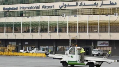 إصابة 5 أشخاص في هجوم بصواريخ على مجمَّع مطار بغداد الدولي