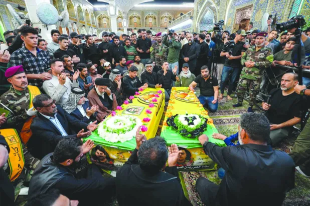 قتلى وجرحى من «الحشد» بضربة جوية عقب هجوم صاروخي على مطار بغداد