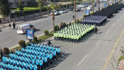 تخريج 2000 عنصر من المنتسبين الجدد للأمن السوري «بإطلالة بصرية محدّثة»