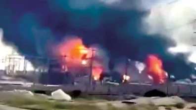 نيران الحرب تلامس منشآت الطاقة