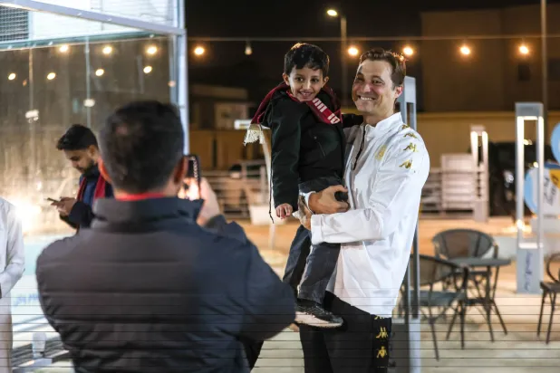 بن هاربورغ: دعم جماهير الخلود يدفعنا لبذل كل ما لدينا