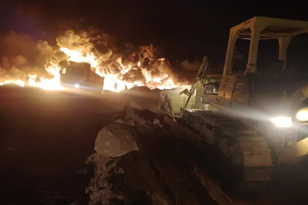 طرابلس تبحث تداعيات غرق ناقلة غاز روسية أمام ساحل ليبيا