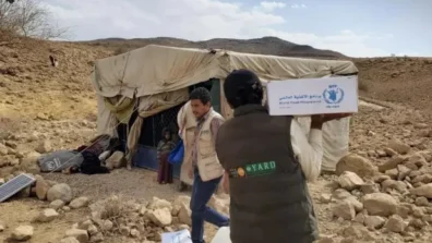 الخطر يحدق باليمنيين جراء تصاعد النزوح ونقص الغذاء