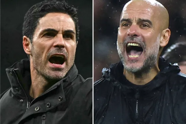 «كأس الرابطة»: صراع أبوي في نهائي آرسنال والسيتي بين أرتيتا وغوارديولا