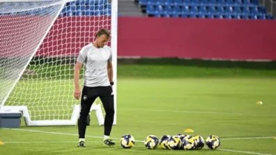 تدريب مغلق يدشن معسكر الأخضر في جدة