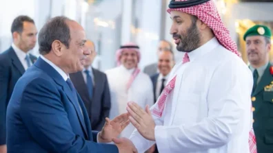 محمد بن سلمان يستقبل السيسي ويبحثان التطورات الإقليمية