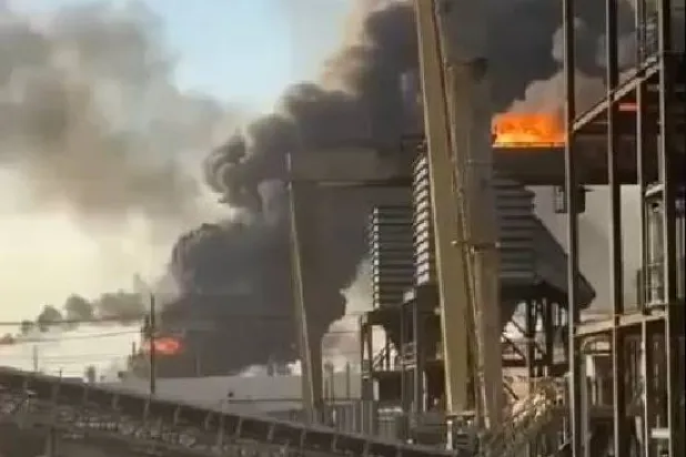 انفجار في مصفاة نفط بولاية تكساس الأميركية (فيديو)