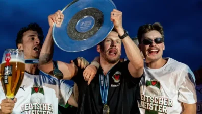 بطل الدوري الألماني لكرة اليد يستعيد كأسه المفقودة