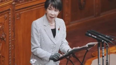 تاكايتشي تتجنّب مناقشة احتمالية إرسال وحدات من قوات الدفاع الذاتي إلى هرمز