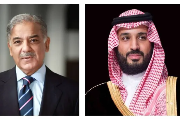 ولي العهد السعودي ورئيس وزراء باكستان يبحثان تداعيات التصعيد العسكري