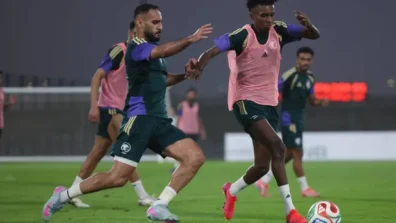 الأخضر الرديف يواصل تدريباته في معسكر جدة