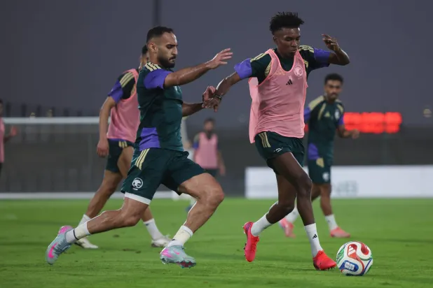 الأخضر الرديف يواصل تدريباته في معسكر جدة