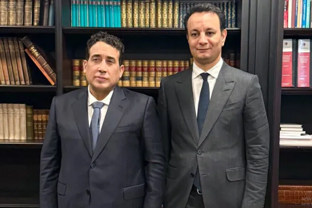 لقاء مفاجئ بين المنفي وبلقاسم حفتر يضع الليبيين أمام علامات استفهام