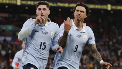 فالفيردي ينقذ أوروغواي من خسارة ودية أمام إنجلترا