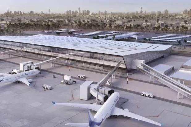 هجمات بمسيّرات تستهدف مطار الكويت