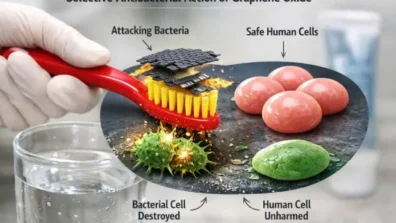 فرش أسنان مبتكرة تدمر البكتيريا في الفم