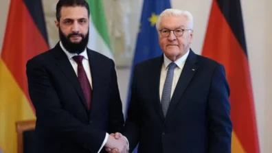 الشرع في أول زيارة إلى ألمانيا منذ الإطاحة بالأسد