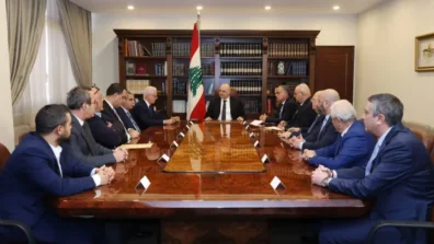 عون: اليد التي ستمتد إلى السلم الأهلي في لبنان ستُقطع