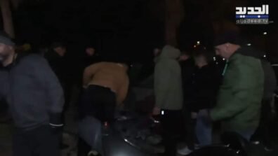 مراسل الجديد يعاين موقع الغارة في الرملة البيضاء مباشرة