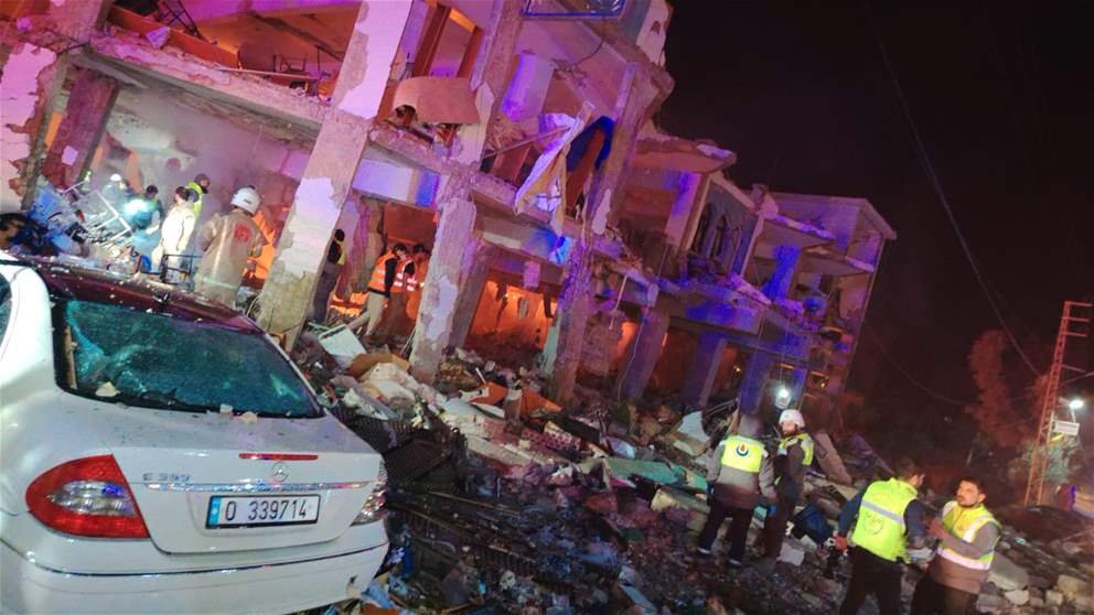 فاجعة في برج قلاويه… استشهاد كوادر طبية بغارة إسرائيلية