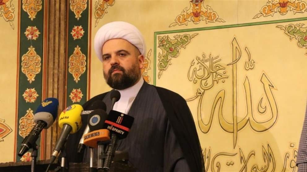 قبلان: أي تجاوز للرئيس نبيه بري يفجّر البلد