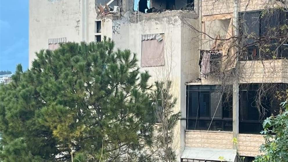 فجرًا.. اسرائيل تستهدف شقة شرق صيدا (فيديو)