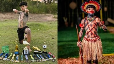 عادة غريبة للاعب برازيلي شاب قبل المباريات