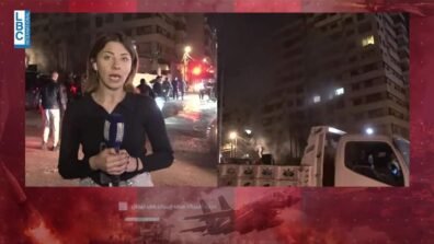 استهداف مبنى في الباشورة بغارات عدة… هكذا يبدو المشهد