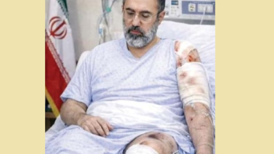 بالصورة: إصابة السيد مجتبى خامنئي بجروح بالغة خلال الهجوم على منزل والده