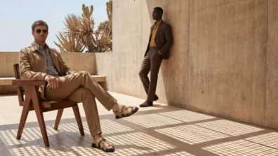 درجات التراب والرمل تُلوِّن خزانة الرجل هذا الموسم