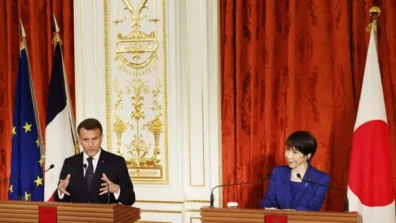 اليابان وفرنسا تتفقان على زيادة التنسيق بشأن مضيق هرمز وحرب إيران