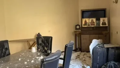 قصف يلحق أضراراً بكنيسة أرثوذكسية روسية في طهران