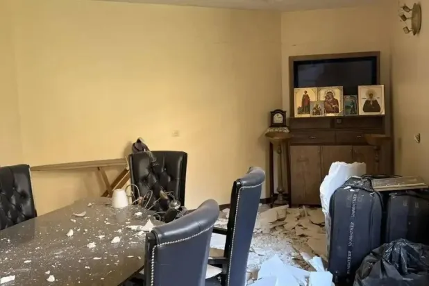 قصف يلحق أضراراً بكنيسة أرثوذكسية روسية في طهران