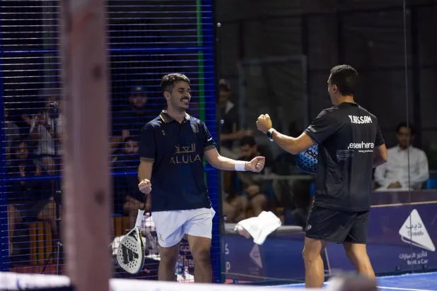 مشاركة واسعة في تصفيات دوري البادل السعودي