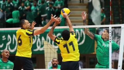 كأس النخبة للكرة الطائرة: الاتحاد يقهر الأهلي في قمة مثيرة