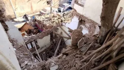 تضرر عشرات المنازل التاريخية في صنعاء جراء الأمطار