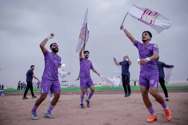 نادي الصقر إلى دوري يلو للمرة الأولى في تاريخه