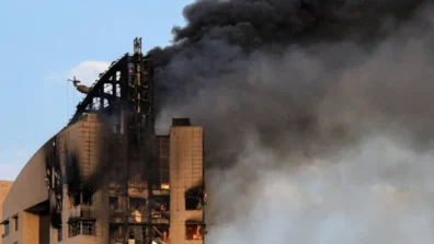 الكويت: حريق في مجمع نفطي وتضرر مجمع حكومي بعد هجوم بمسيرات