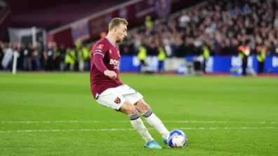 بوين لاعب وستهام يعتذر للجماهير بعد إهدار ضربة جزاء