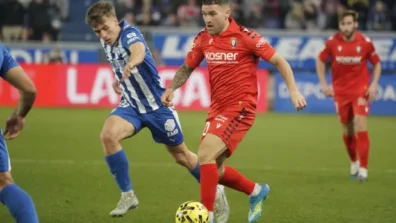 «لا ليغا»: ألافيس ينتزع التعادل من أوساسونا في الوقت القاتل