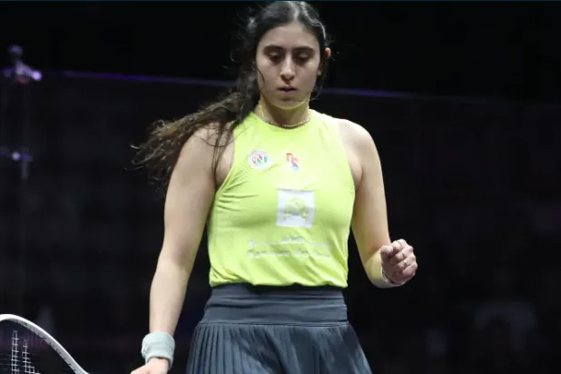 «اسكواش»: نور الشربيني تكمل عقد ربع نهائي السيدات في بطولة الجونة